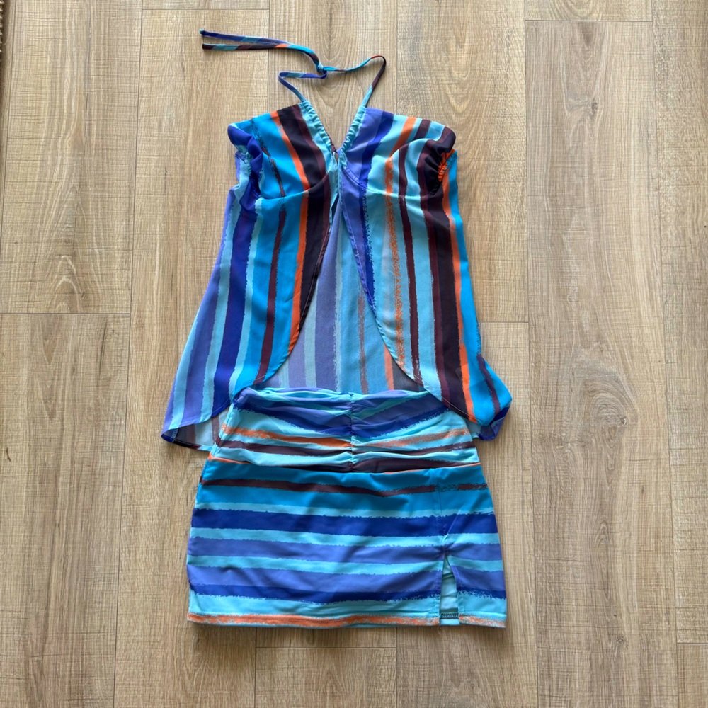Tiger Mist 2 Piece Striped Set